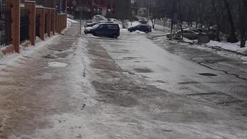 Запланированная расчистка пешеходных зон в Жуковском пошла не по плану