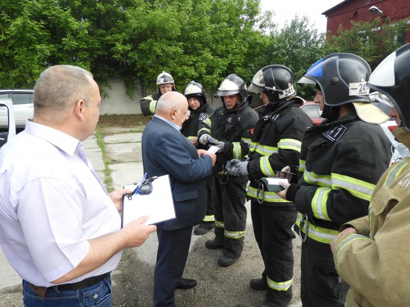 Аттестация на право ведения аварийно-спасательных работ состоялась в 240-й и 241-й пожарных частях ГКУ МО «Мособлпожспас»