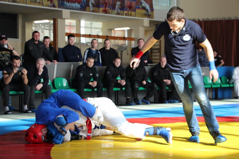 В Главном управлении Росгвардии по Московской области определили лучших спортсменов по рукопашному бою