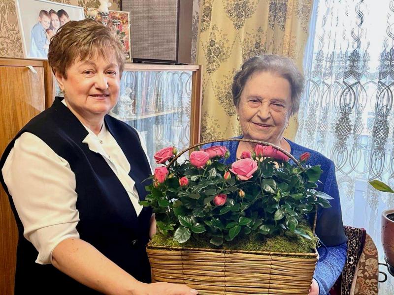Жительница района Текстильщики отметила 90-летний юбилей