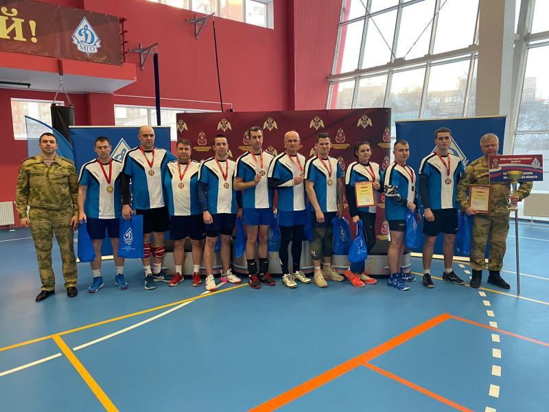Команда ГУ Росгвардии по Московской области стала чемпионом на чемпионате Центрального округа по волейболу