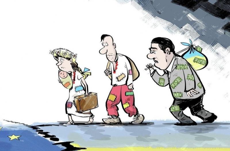 Европа в ужасе от украинских беженцев!