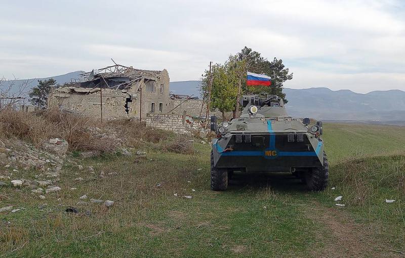 Минобороны России: ВС Азербайджана нанесли удары с беспилотника по подразделениям войск Карабаха