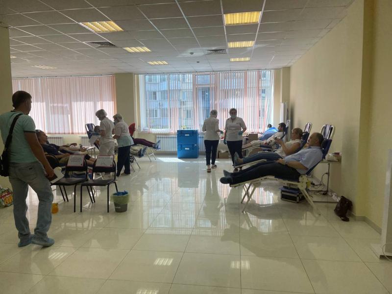 Рекордное количество крови собрали в День донора в Реутове