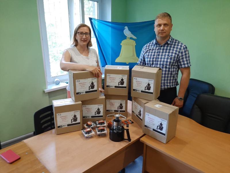 Гумпомощь жителям Донбасса собрали сотрудники отделения МосОблЕИРЦ в Реутове