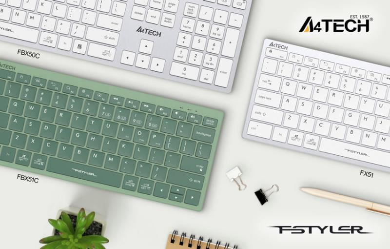 Стильные решения на любой вкус: A4Tech расширила модельный ряд четырьмя новыми клавиатурами