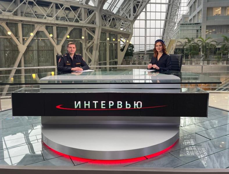 Офицер Главного управления Росгвардии по Московской области стал гостем программы на телеканале «360»