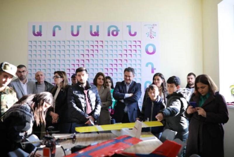 Дроны дошли и до карабахского города Мартакерта: в Арцахе открылась еще одна лаборатория «Армат в воздухе»