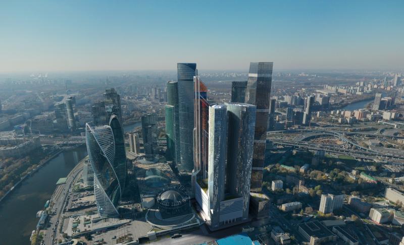 В новой башне Москва-Сити организована удобная транспортная доступность и продумана внутренняя логистика