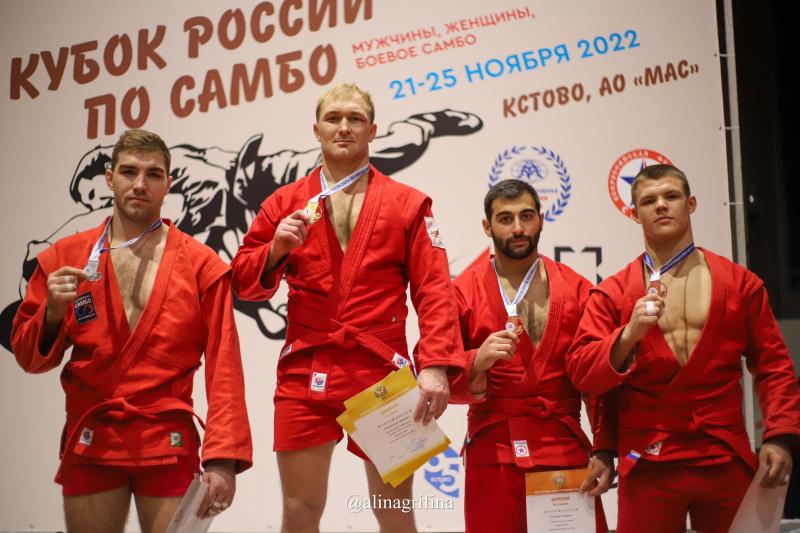 Подмосковный росгвардеец стал серебряным призером Кубка России по самбо