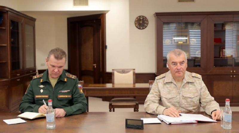 Подконтрольных азербайджанцам блокпостов в Лачине не будет - командующий миротворческими силами в Нагорном Карабахе генерал-майор Андрей Волков