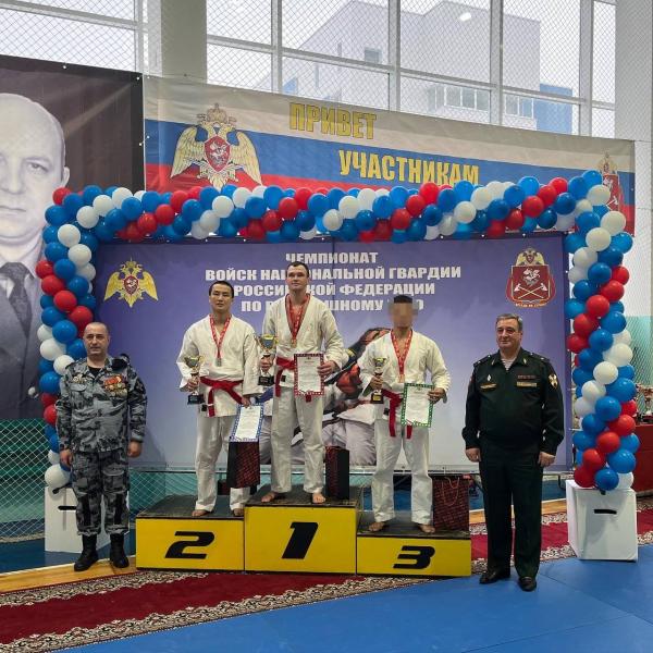 Боец СОБР «Эзир» стал призёром чемпионата Росгвардии по рукопашному бою