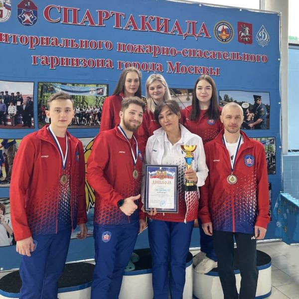 Специалисты Службы 112 Москвы показали хорошие результаты на соревнованиях