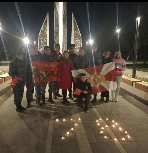 Сотрудники Ступинкого ОВО провели мероприятие посвященное 78-й годовщины Победы в Великой Отечественной войне.