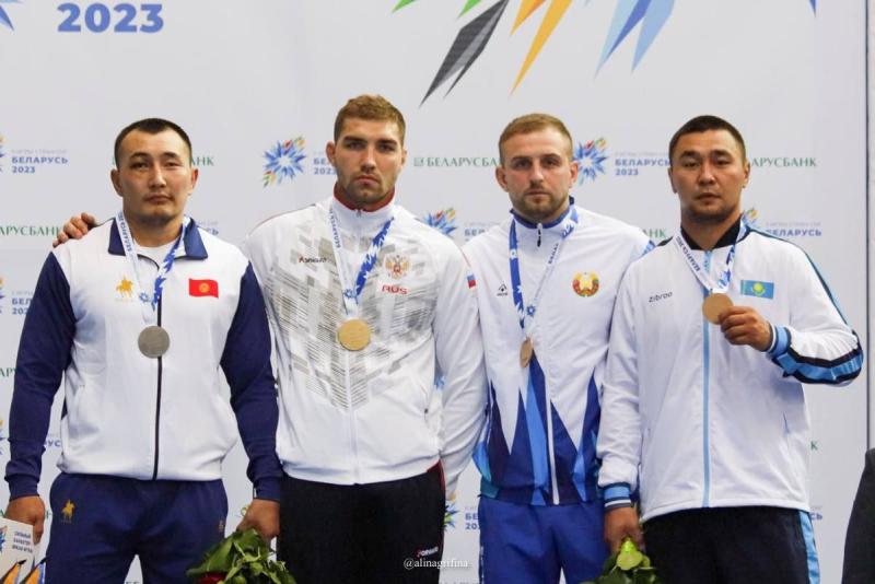 Самбист из подмосковного главка Росгвардии взял «золото» на играх стран СНГ