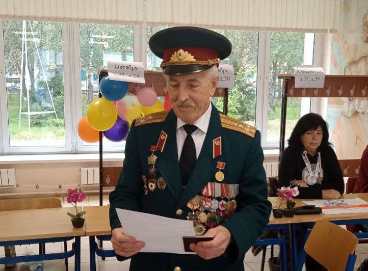 «Мы голосуем за наши надежды и будущее» – председатель Совета ветеранов Реутова Валерий Нечай