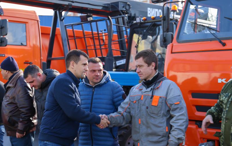 Станислав Каторов проверил готовность коммунальщиков Реутова к зиме