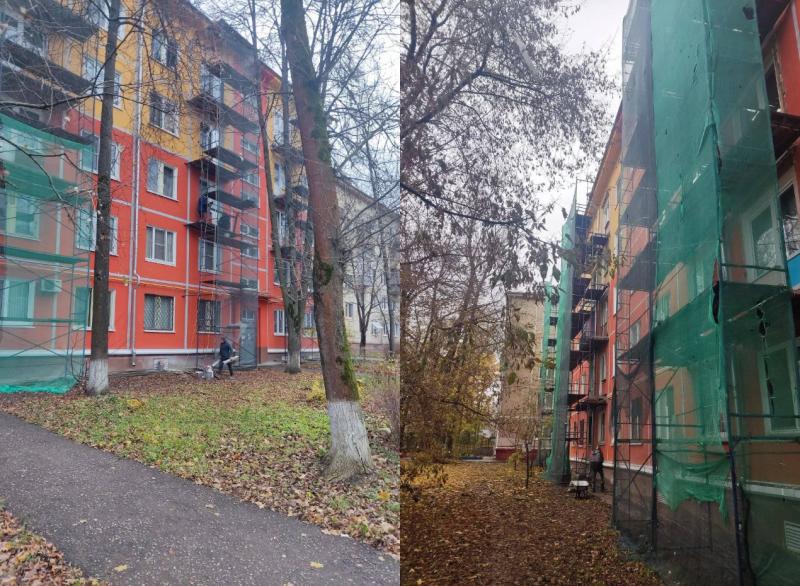 Ремонт балконных плит на ул.Героев Курсантов д.14