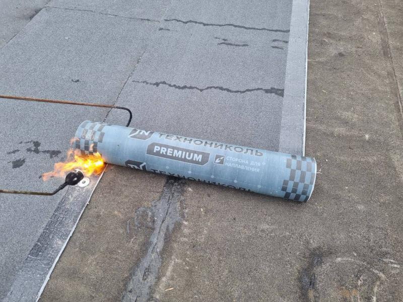 Кровельные работы на ул.Советская д.38