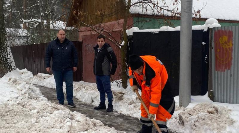К.Д. Кудряшов провел рейд по контролю за уборкой улично-дорожной сети города
