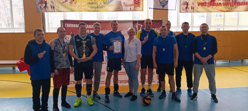 Раменские росгвардейцы в составе сборной Подмосковья стали победителями областного чемпионата по волейболу