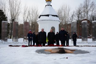 В преддверии Дня защитника Отечества ветераны войск правопорядка  Московской области провели памятное мероприятие