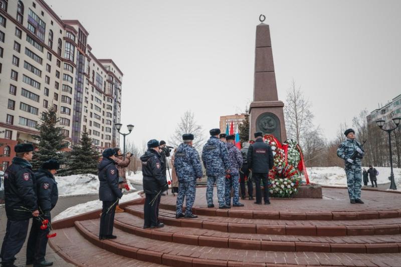1 марта в Сергиевом Посаде почтили память бойцов ОМОНа «Пересвет»