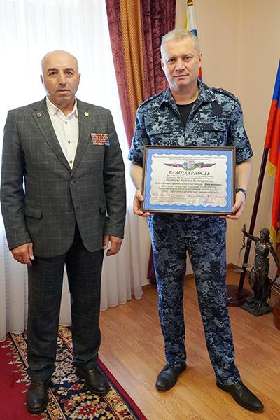Начальник УФСИН России по Республике Дагестан провел встречу с заместителем председателя комиссии Общественной палаты Республики Дагестан