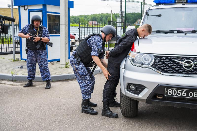 В Домодедово прошли антитеррористические учения.