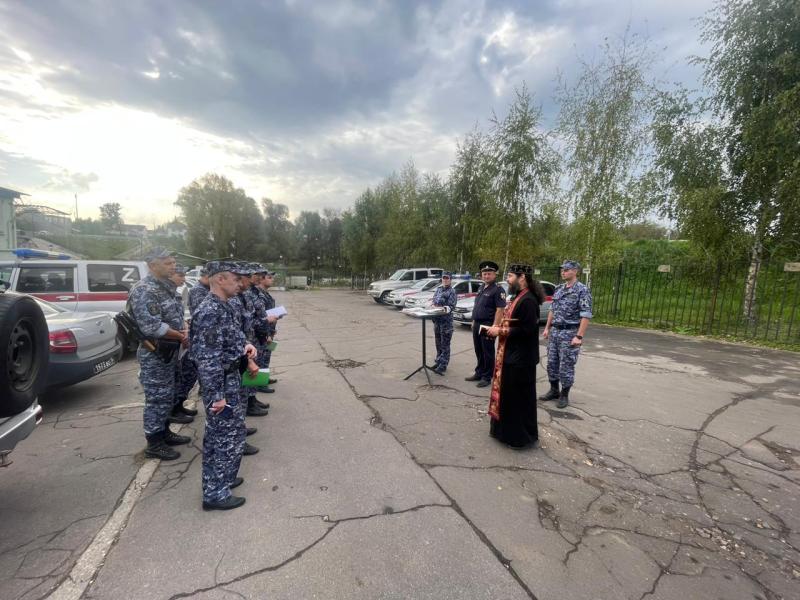 Духовное воспитание росгвардейцев