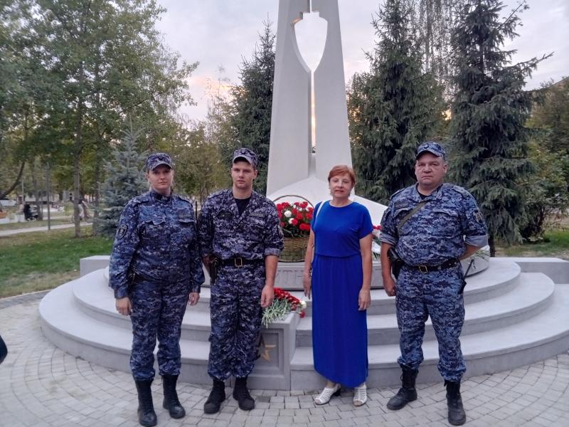 Ступинские Росгвардейцы приняли участие в торжественном открытии памятника участникам СВО