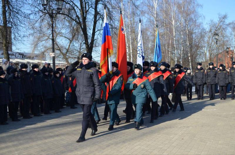 В Подмосковье состоялся торжественный выпуск курсантов «Гвардейской смены» подшефного колледжа "Энергия"