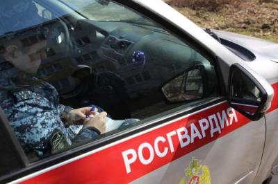 В Саранске росгвардейцы задержали девушку, пытавшуюся тайно вынести из магазина товары