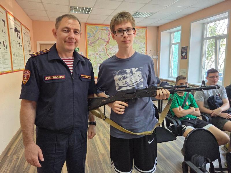 Каникулы с Росгвардией