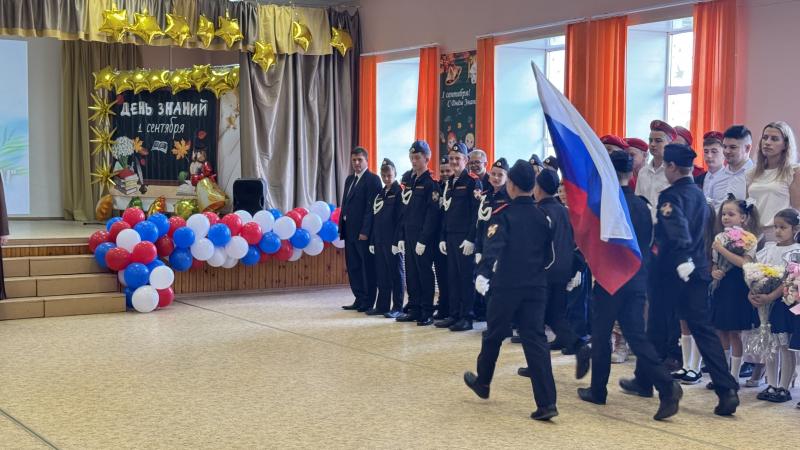 В Чехове впервые открыли кадетский класс Росгвардии