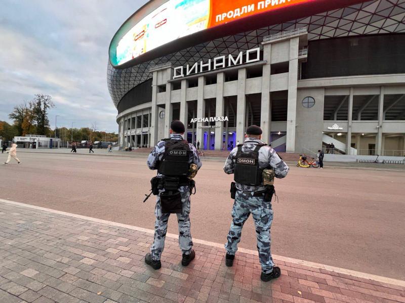 Росгвардия обеспечила безопасность спортивных мероприятий в Москве