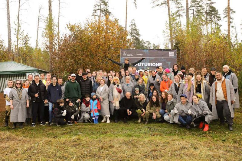 Подмосковный лес возрождается: акция по посадке леса с участием арт-пространства Futurione