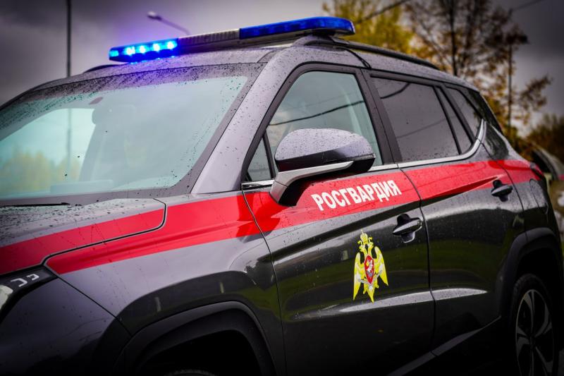 Московские росгвардейцы задержали мужчину, совершившего вооруженное нападение на охраняемом объекте