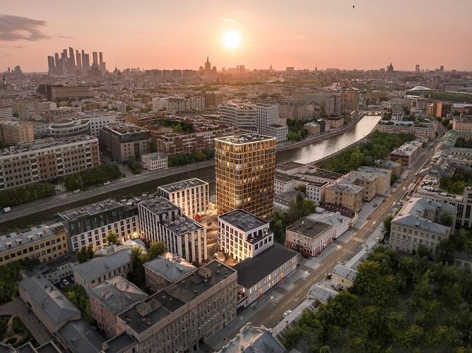 «Балчуг Девелопмент» сообщил о динамике строительства на «Садовнической 69» в Замоскворечье