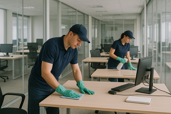 Чистота офисного пространства как фактор эффективности работы